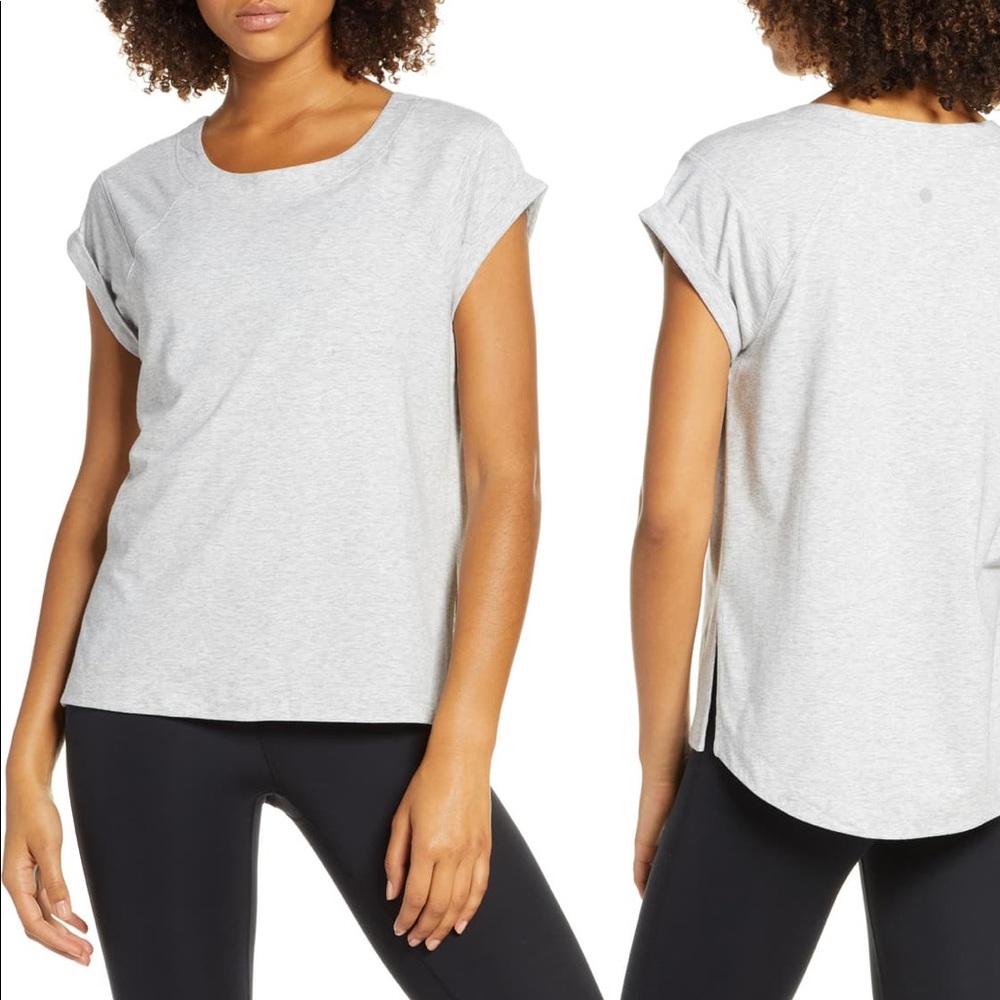 Zella Grey Tee - Picture 2 of 3